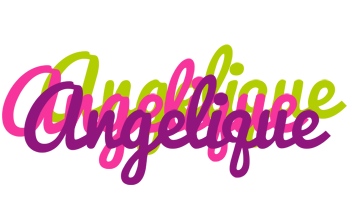 Angelique flowers logo