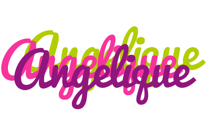 Angelique flowers logo