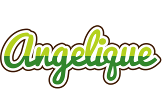 Angelique golfing logo