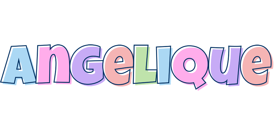 Angelique pastel logo