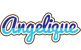 Angelique raining logo