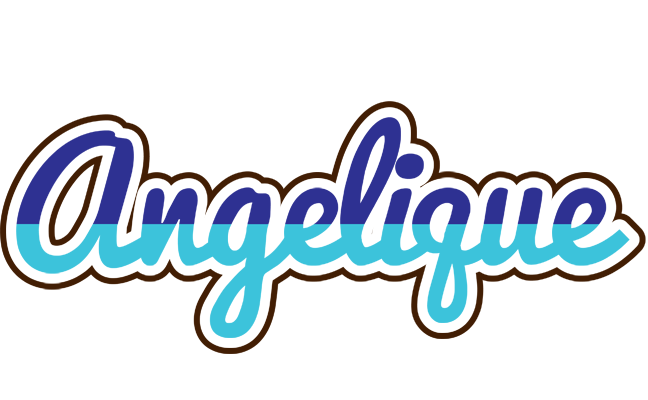 Angelique raining logo
