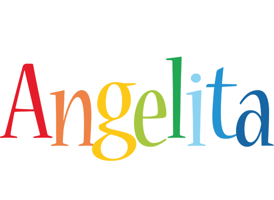Angelita birthday logo