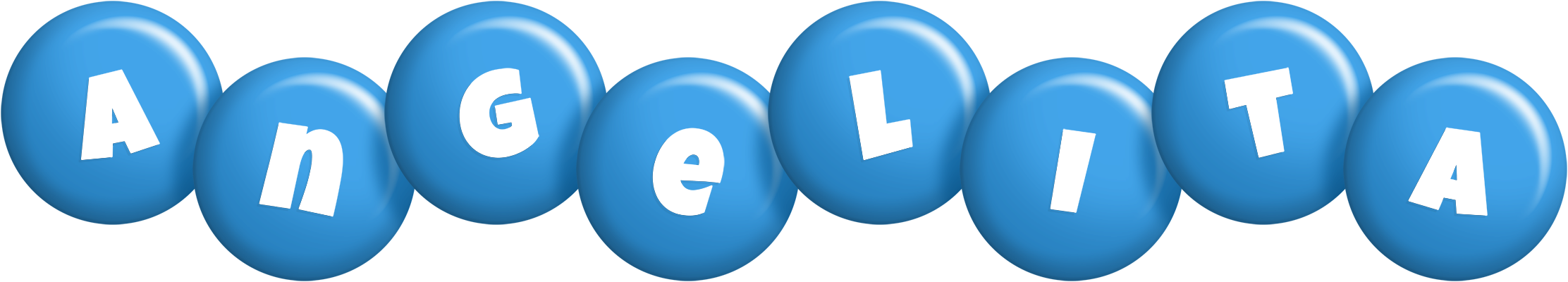 Angelita candy-blue logo