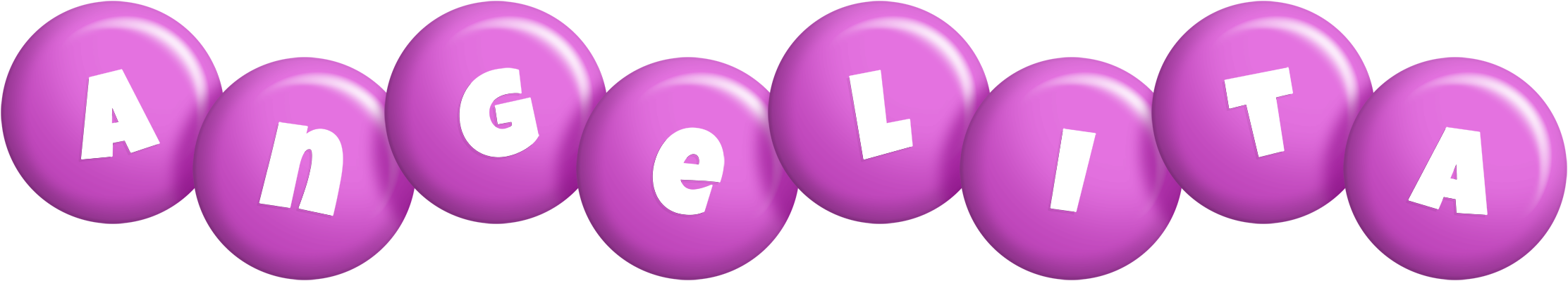 Angelita candy-purple logo