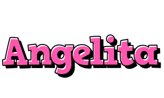 Angelita girlish logo