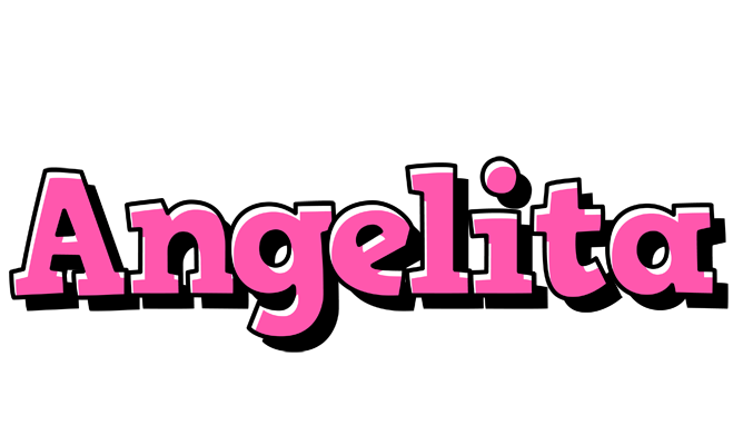 Angelita girlish logo