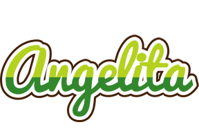 Angelita golfing logo