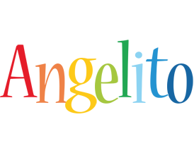 Angelito birthday logo