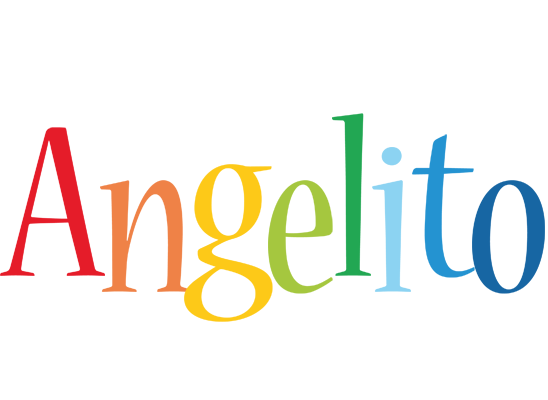 Angelito birthday logo