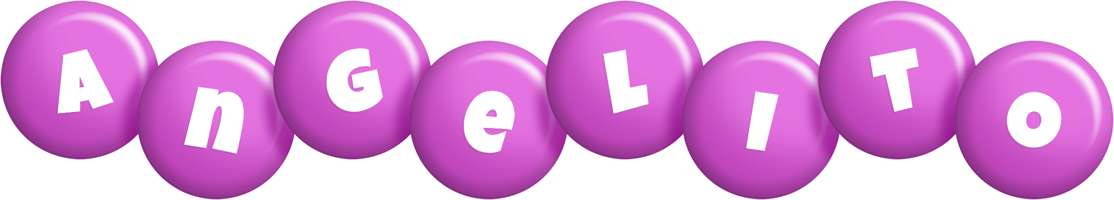 Angelito candy-purple logo