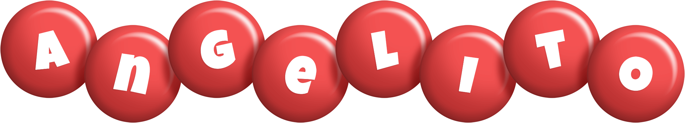 Angelito candy-red logo