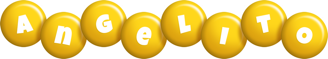 Angelito candy-yellow logo