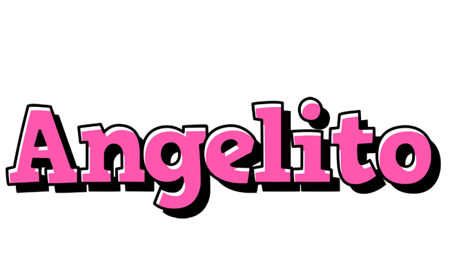 Angelito girlish logo
