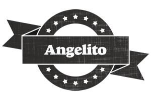 Angelito grunge logo