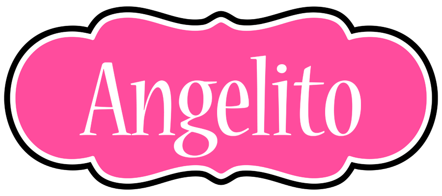 Angelito invitation logo
