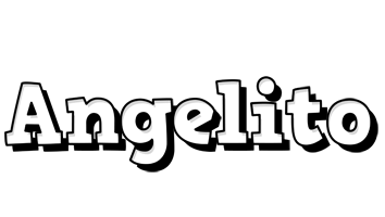 Angelito snowing logo