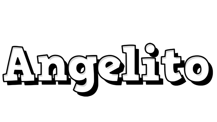 Angelito snowing logo