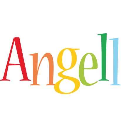 Angell birthday logo