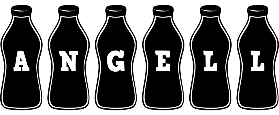 Angell bottle logo