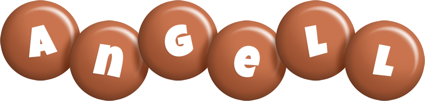 Angell candy-brown logo