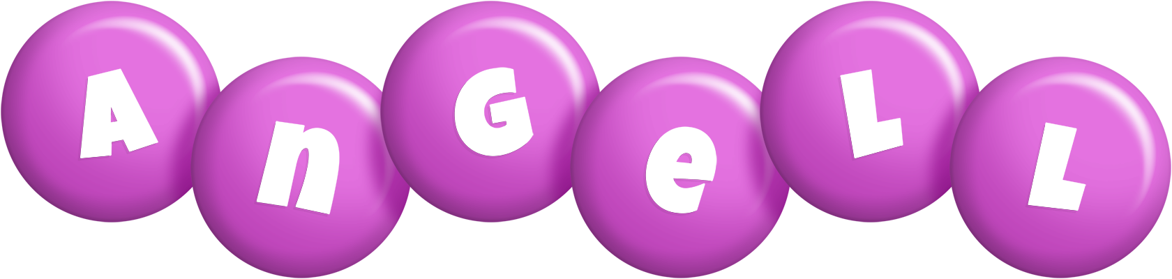 Angell candy-purple logo