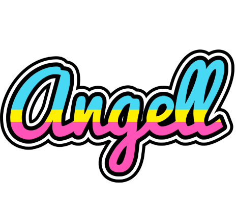 Angell circus logo