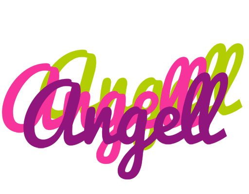 Angell flowers logo