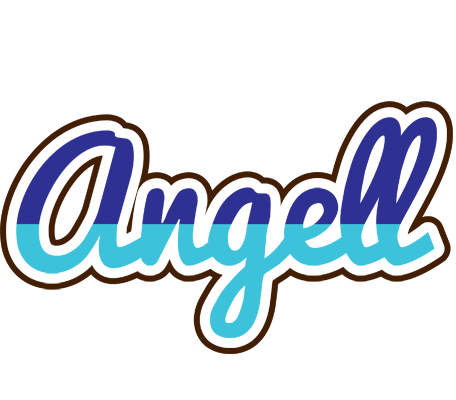 Angell raining logo