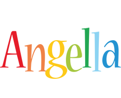 Angella birthday logo