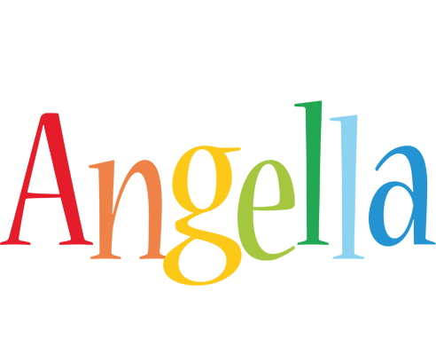 Angella birthday logo