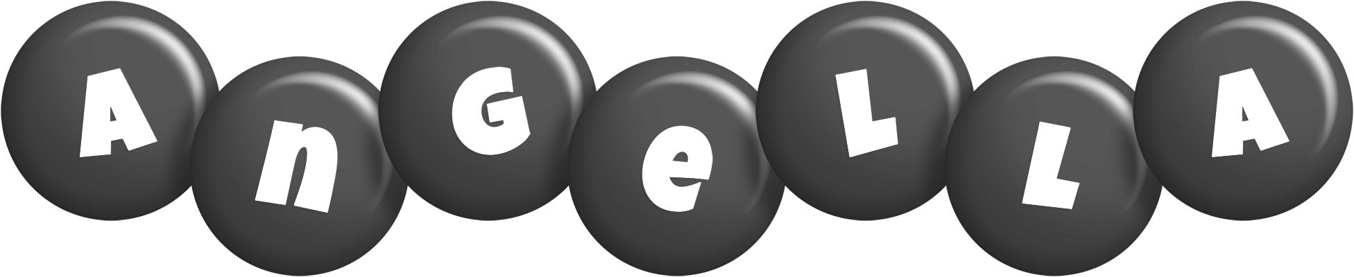 Angella candy-black logo