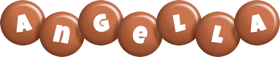 Angella candy-brown logo