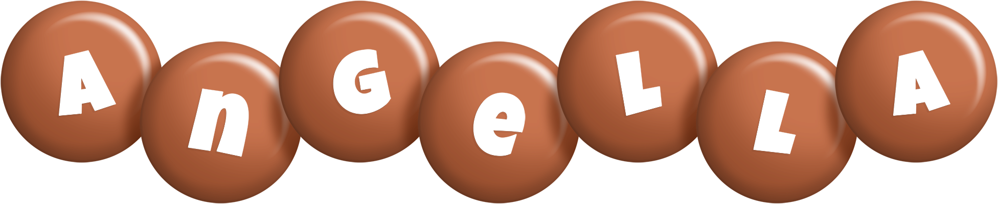 Angella candy-brown logo