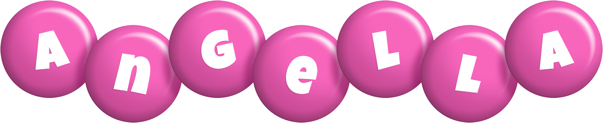 Angella candy-pink logo