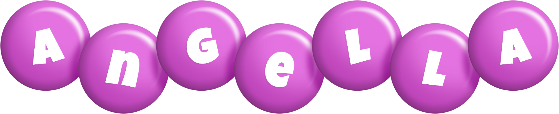Angella candy-purple logo