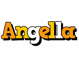 Angella cartoon logo