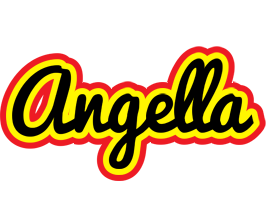 Angella flaming logo