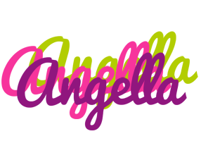 Angella flowers logo