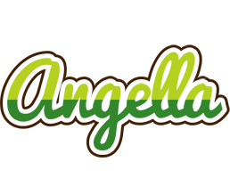 Angella golfing logo