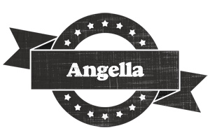 Angella grunge logo