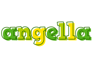 Angella juice logo