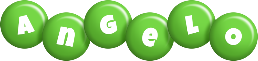 Angelo candy-green logo