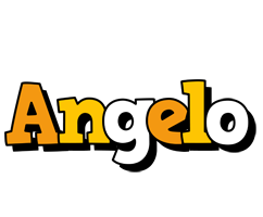 Angelo cartoon logo