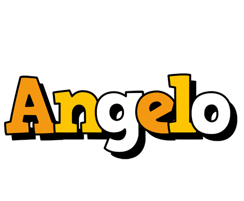 Angelo cartoon logo