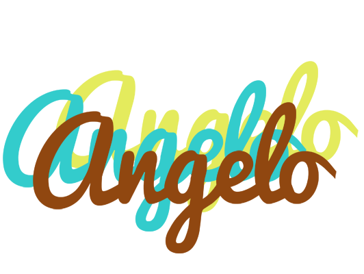Angelo cupcake logo