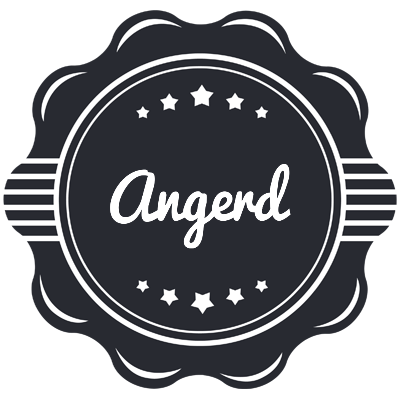 Angerd badge logo
