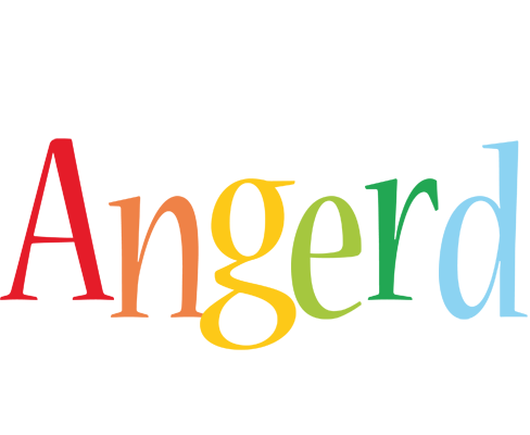 Angerd birthday logo