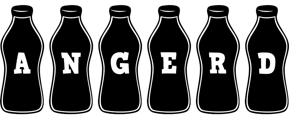 Angerd bottle logo