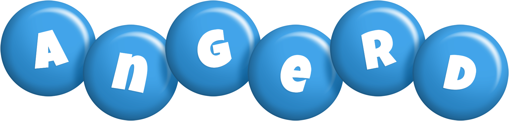Angerd candy-blue logo